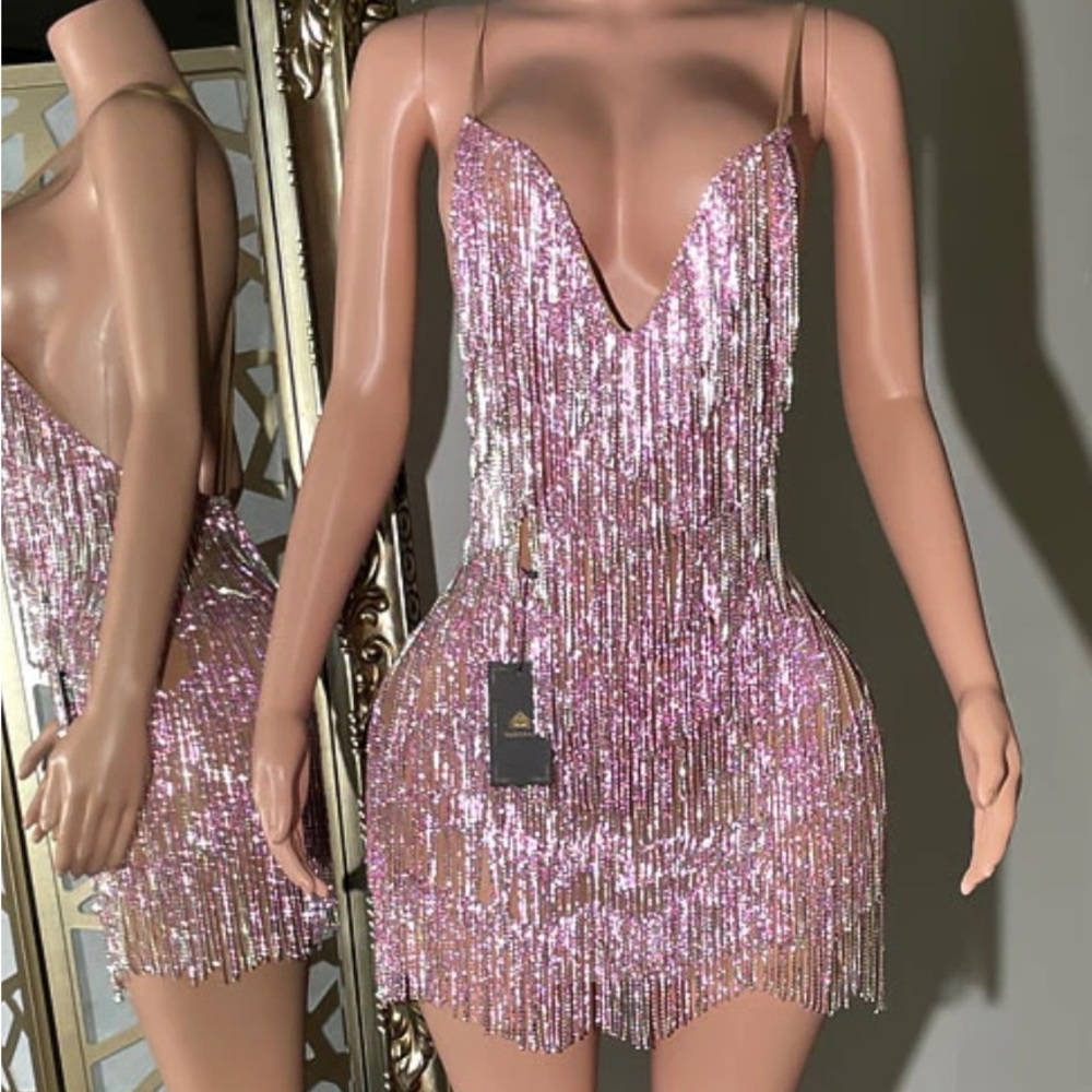 Pink Amekana Birthday dress